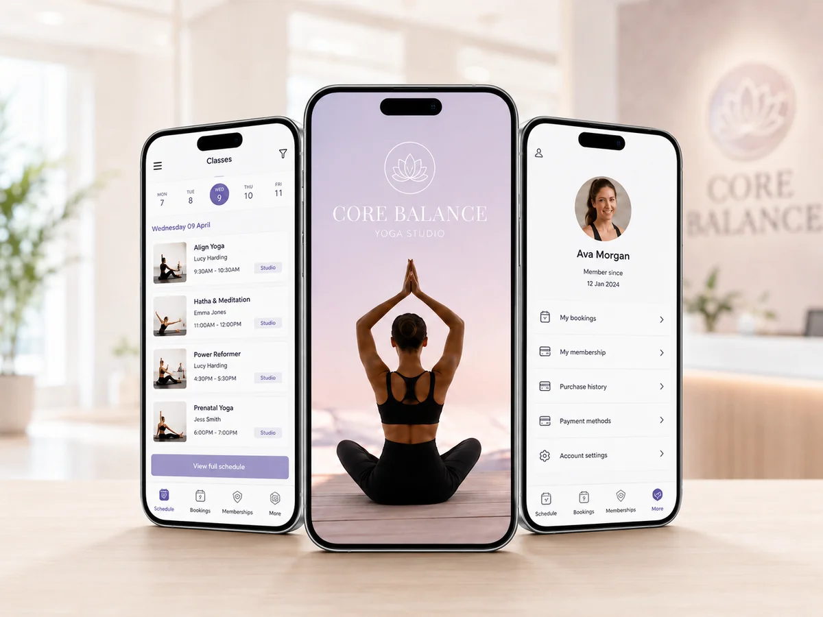 ClassFit branded client experience
