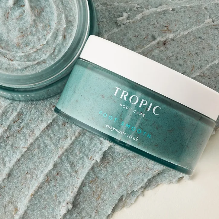 Tropic Foot Smooth enzymatic foot scrub